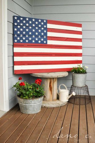 DIY Barn American Flag picture 3