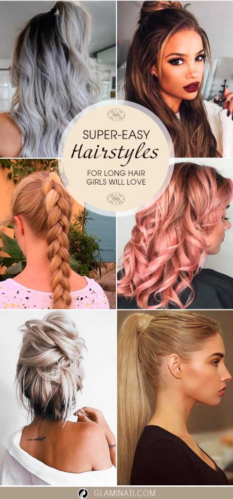 Super-Easy Long Hairstyles Girls Will Love