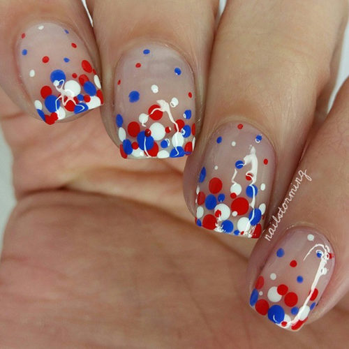 30 Fun Easy Nail Designs To Celebrate Labor Day