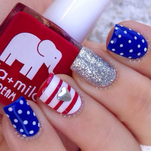 15 Fun and Easy Nail Designs to Celebrate Labor Day