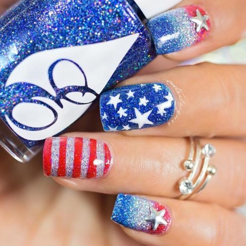 15 Fun and Easy Nail Designs to Celebrate Labor Day