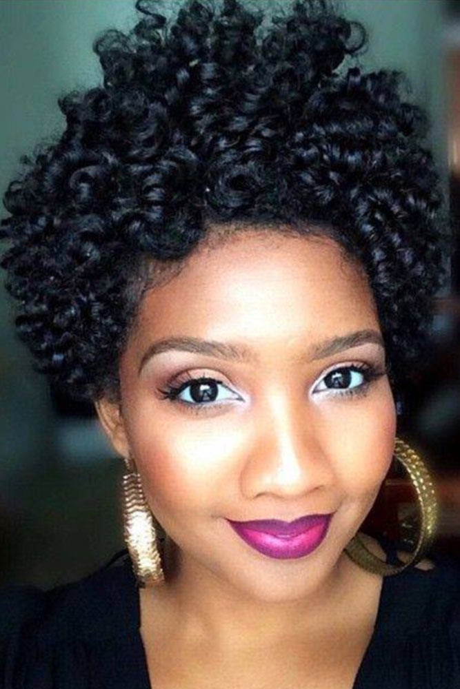 17 Short And Sassy Natural Hairstyles For Afro American Women