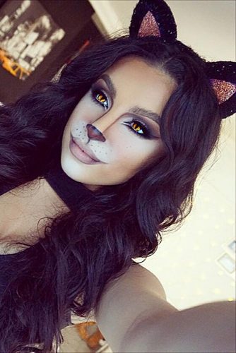 18 Pretty Halloween Makeup Ideas You