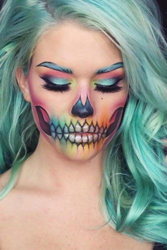 18 Pretty Halloween Makeup Ideas You