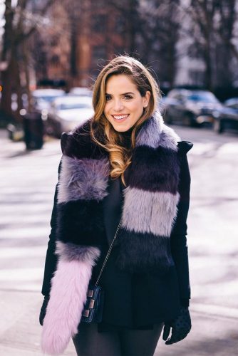 How to Wear a Scarf - Texture Contrast picture 4