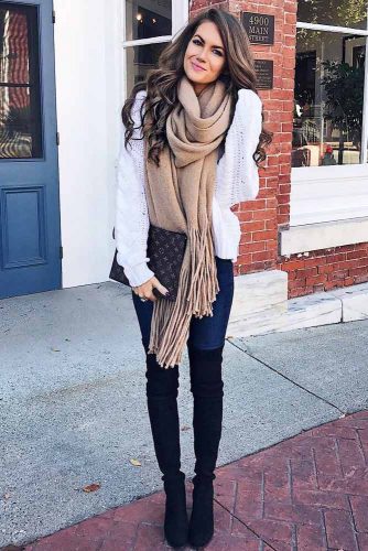 Top Ideas How To Wear a Scarf picture 2
