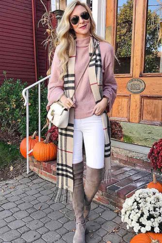Newest Outfit Ideas with Scarves picture 4