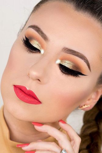 18 Charming Rose Gold Makeup Looks from Day to Night