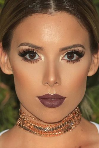 18 Charming Rose Gold Makeup Looks from Day to Night