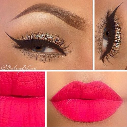 18 Festive Christmas Makeup Ideas