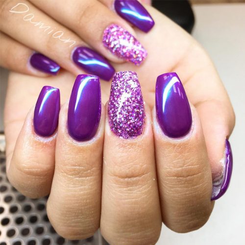 6 Cool Shimmering Christmas Nails