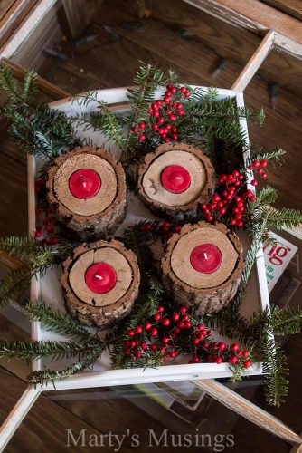 6 Stunning Rustic Christmas Decoration