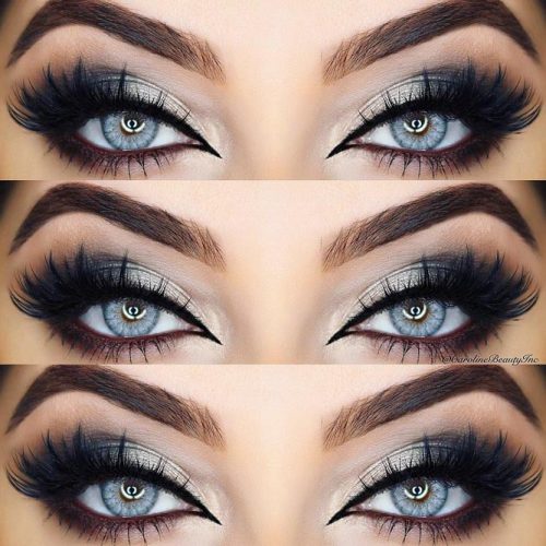 Smokey Makeup for Blue Eyes picture 3