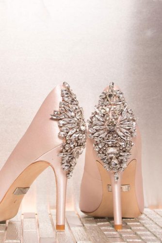 Shimmeriy shoes for prom