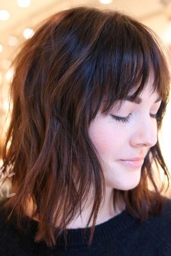 Crop with Piecey Bangs