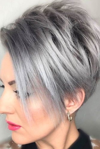 Long Layered Pixie