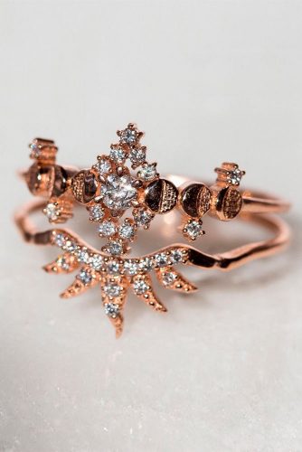 Luxurious Rose Gold Engagement Rings picture 2