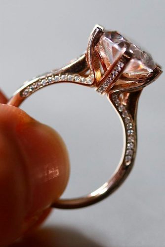 Luxurious Rose Gold Engagement Rings picture 1