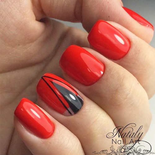 Stunning Red Nails Ideas picture 4