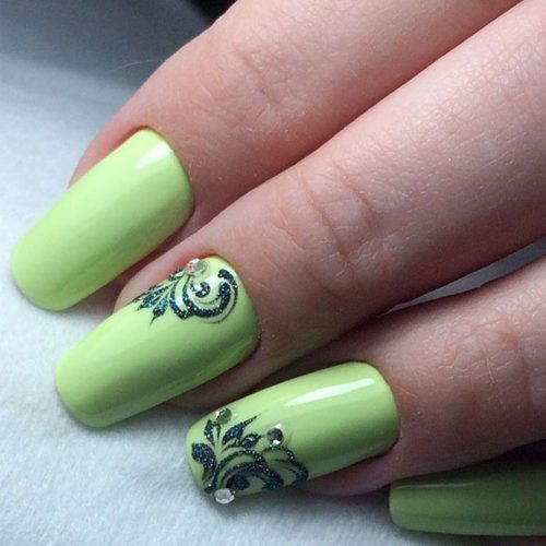Soft Green Nail Shades picture 3