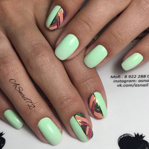 Soft Green Nail Shades picture 2