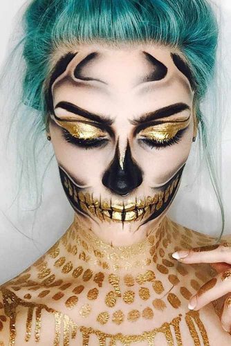 Colorful Sugar Skull Halloween Looks picture 4