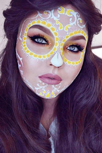 Colorful Sugar Skull Halloween Looks picture 5