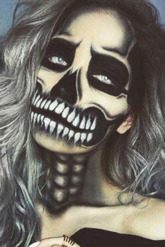Newest Skeleton Makeup Ideas picture 4