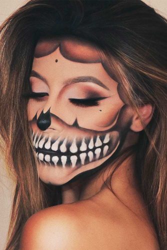 Newest Skeleton Makeup Ideas picture 2
