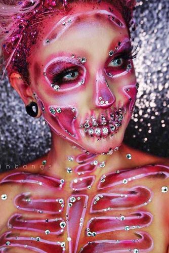 Newest Skeleton Makeup Ideas picture 6