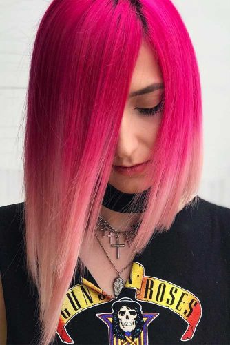 Long Bob Haircut with Ombre Picture 3
