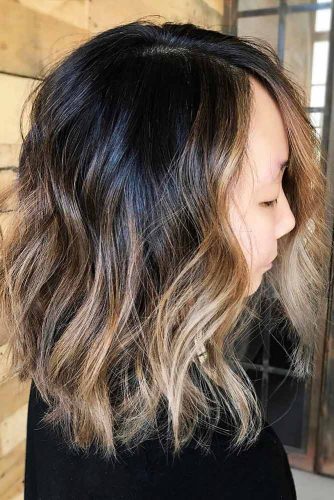 Long Bob Haircut with Ombre Picture 6