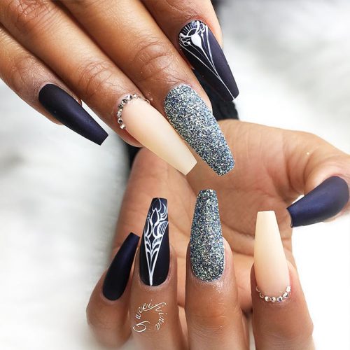 Beautiful Winter Matte Nail Designs Picture 6