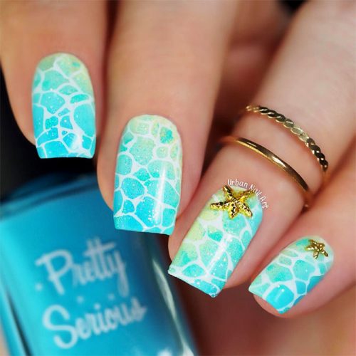 Square Shape Acrylic Nails Picture 5