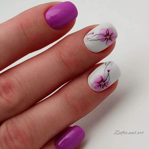 Lavender Nails Are Dominating The Nail Art Scene