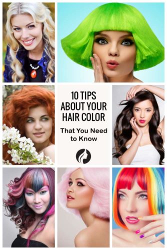 10 Tips That You Need to Know About Your Hair Color