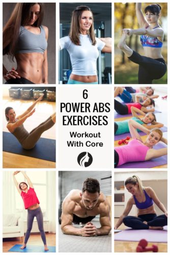 6 Power Abs Exercises - Workout With Core
