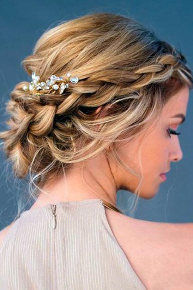 Braided Graduation Updo Hairstyles picture 1