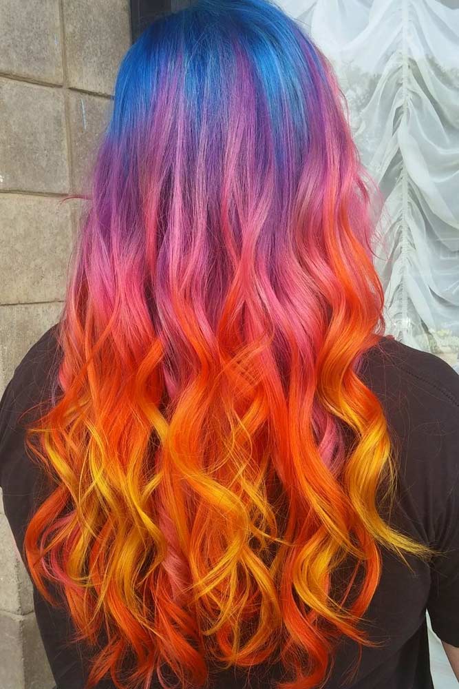 33 Colorful Ombre Hair Ideas to Inspire You This Summer