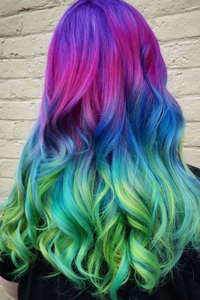 33 Colorful Ombre Hair Ideas to Inspire You This Summer