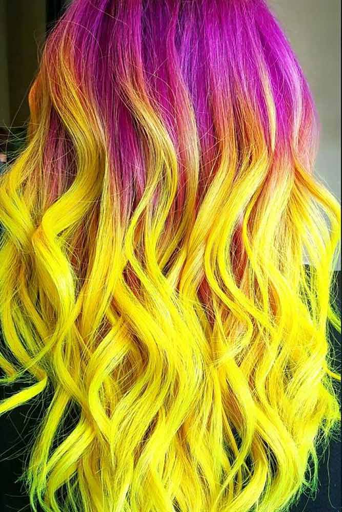 33 Colorful Ombre Hair Ideas to Inspire You This Summer