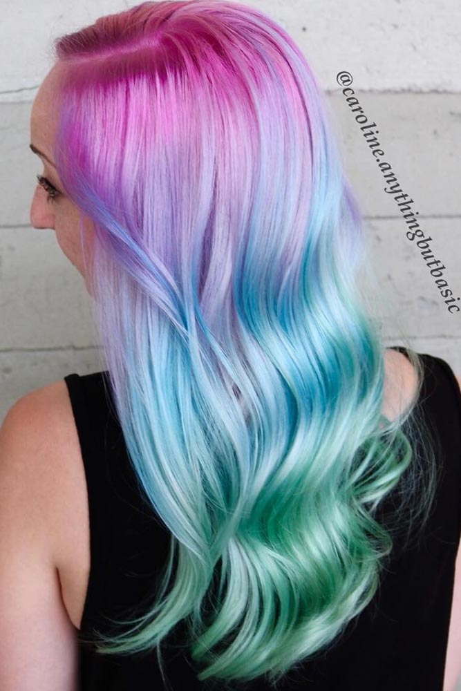 33 Colorful Ombre Hair Ideas to Inspire You This Summer