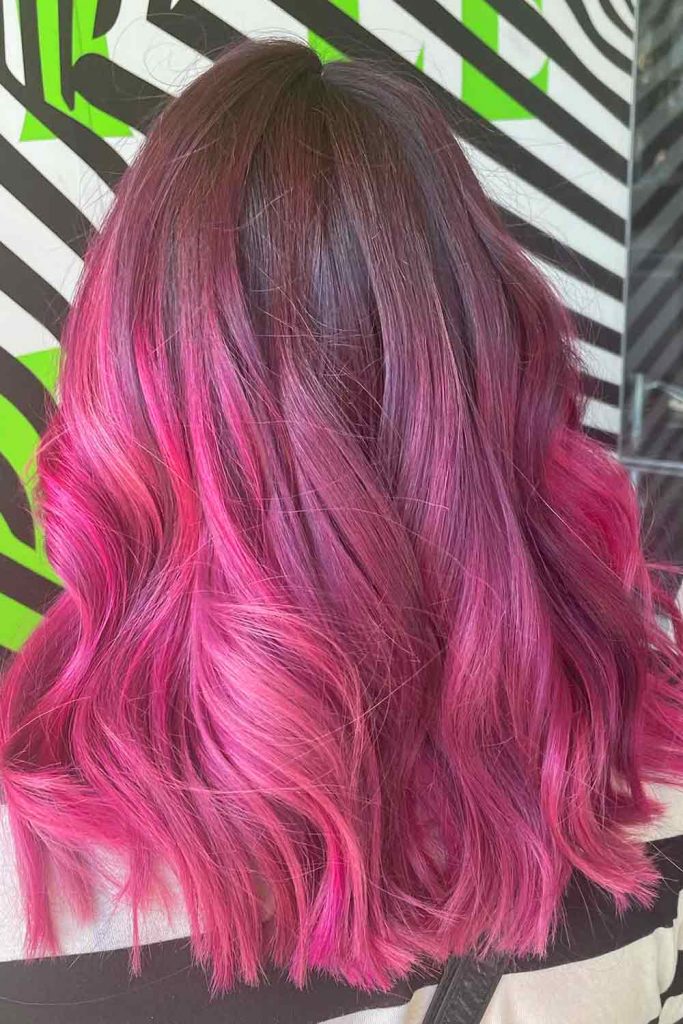 Girlish Pink-Purple Waves