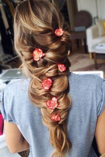 Romantic Braided Hairstyles for Long Hair picture 3