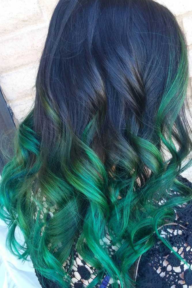 24 Fairy Blue Ombre Hair for Beautiful Girls