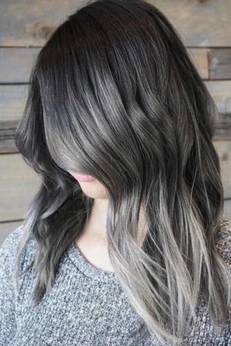 Silver Ombre