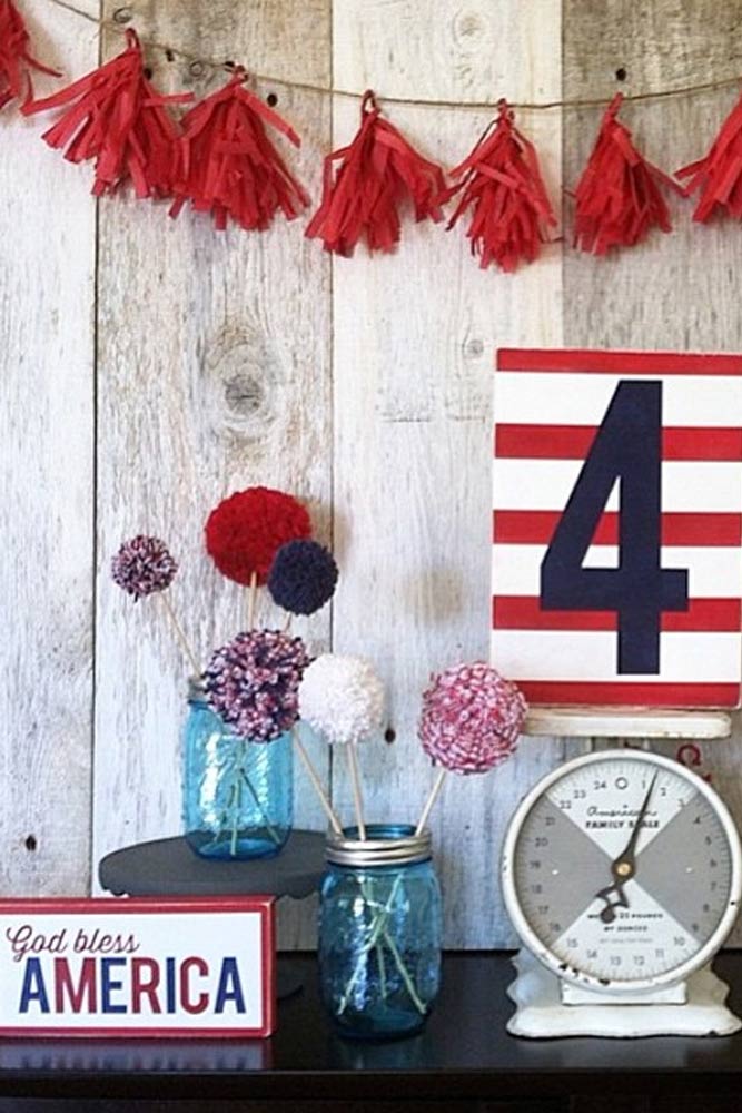 4th of July Shelf Decor picture 5