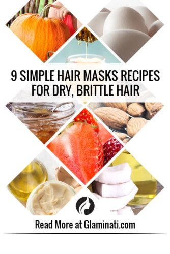 9 Simple Homemade Hair Masks for Dry, Brittle Hair