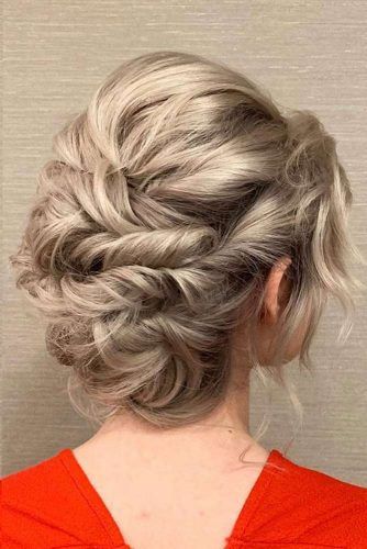 Twisted Updo For Short Hair #pinnedhair #prettyhair