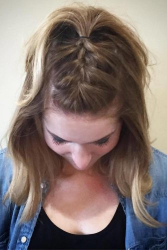 33 Casual And Easy Updos For Short Hair